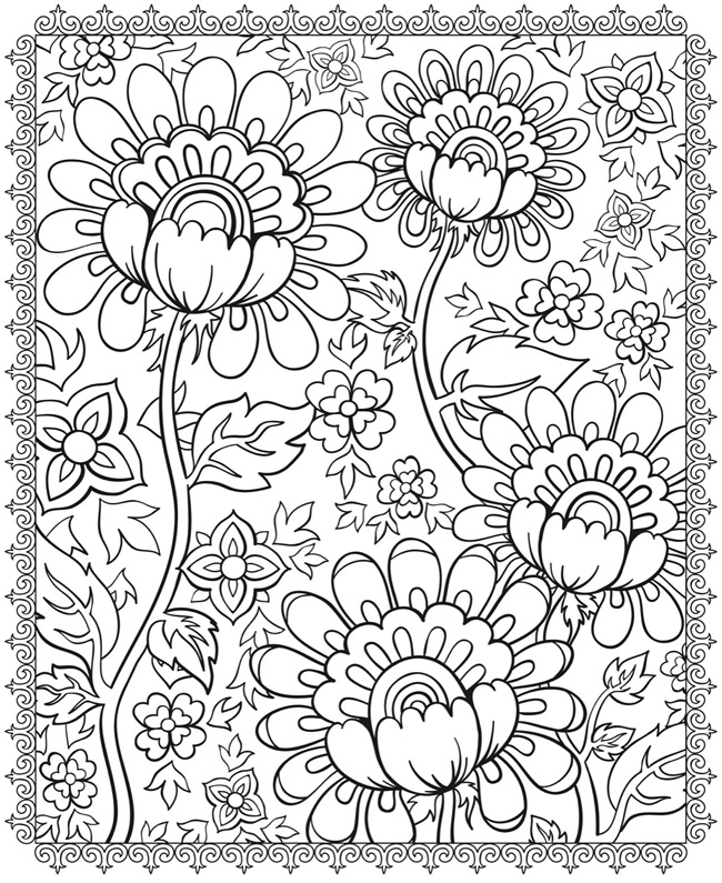 Dover Adult Coloring Pages