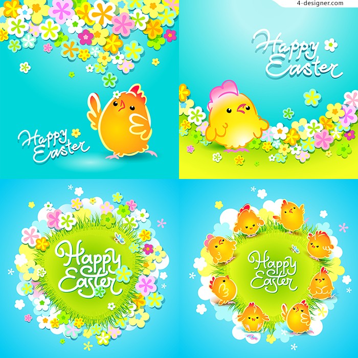 Easter Flower Vector