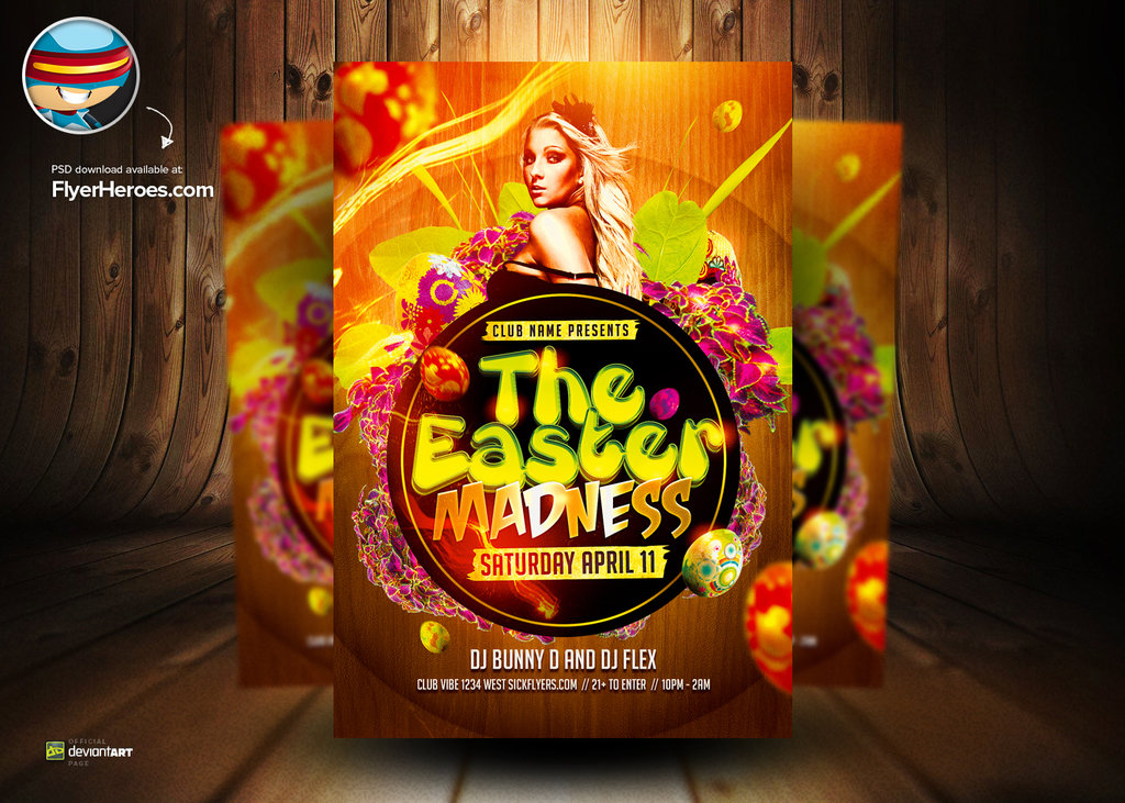 Easter Party Flyers Templates Free Easter Party Flyers Templates Free