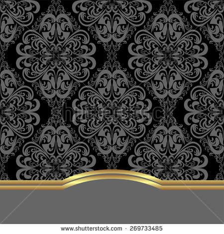 Elegant Damask Border Images