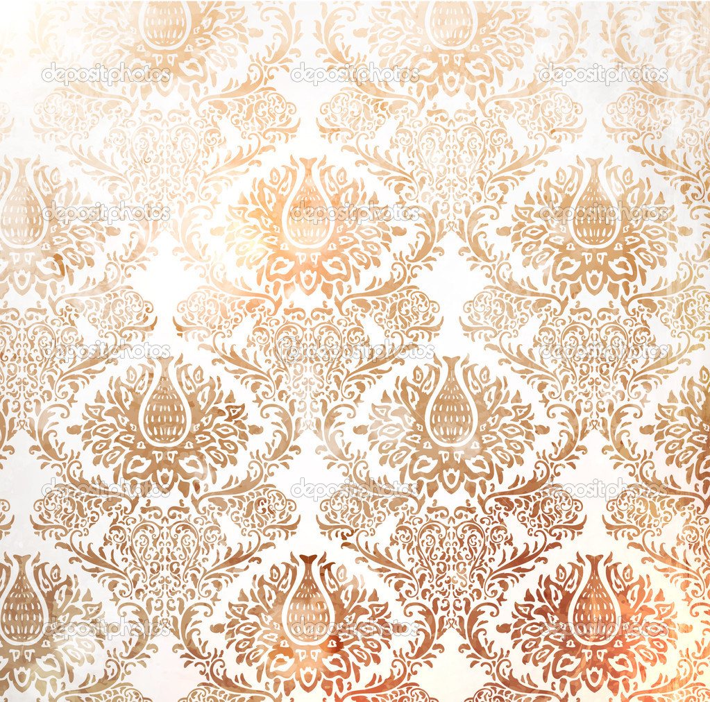 Elegant Damask Texture Patterns
