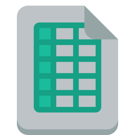 Excel File Icon Excel File Icon