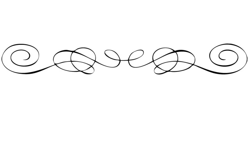 Fancy Swirly Line Clip Art