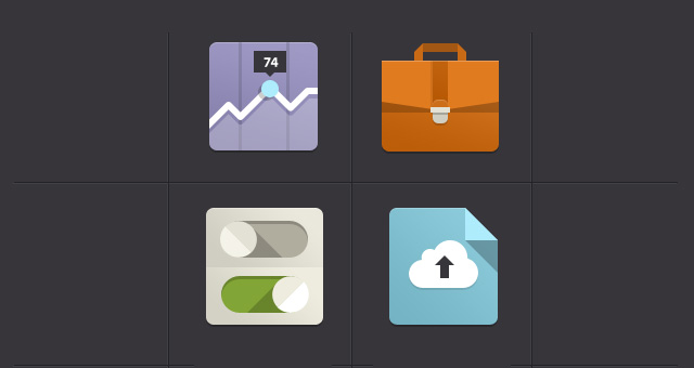 Flat Design App Icons