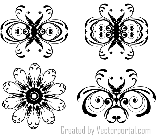 Floral Ornament Vector Free Download Floral Ornament Vector Free Download