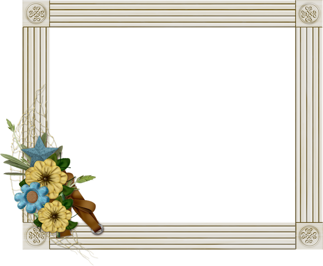 Flower Frames for Photoshop