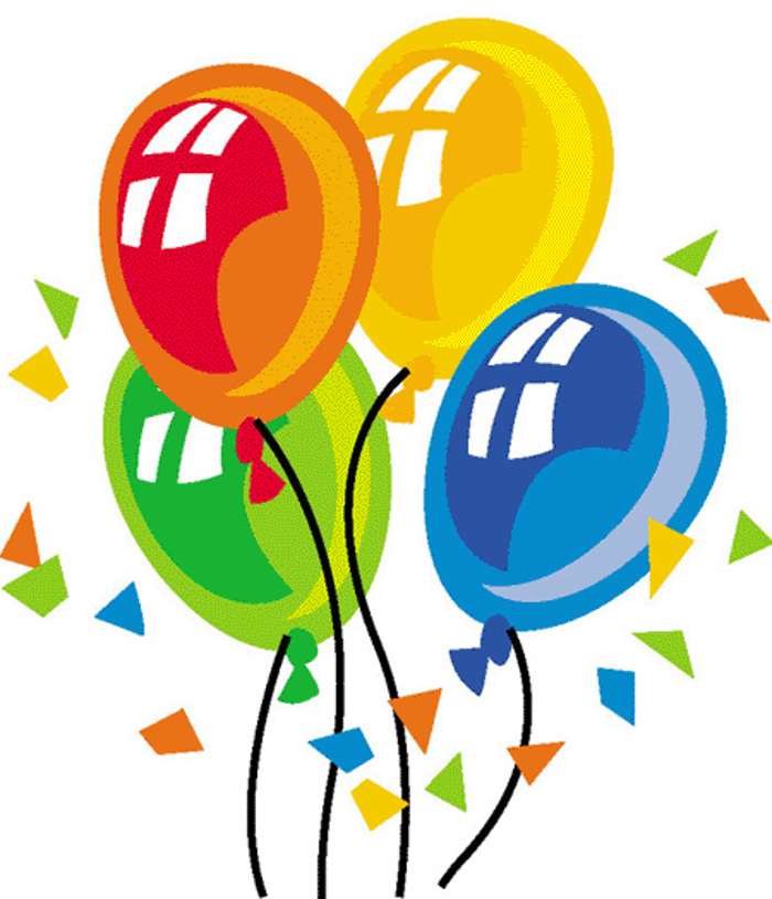 Free Birthday Balloon Clip Art