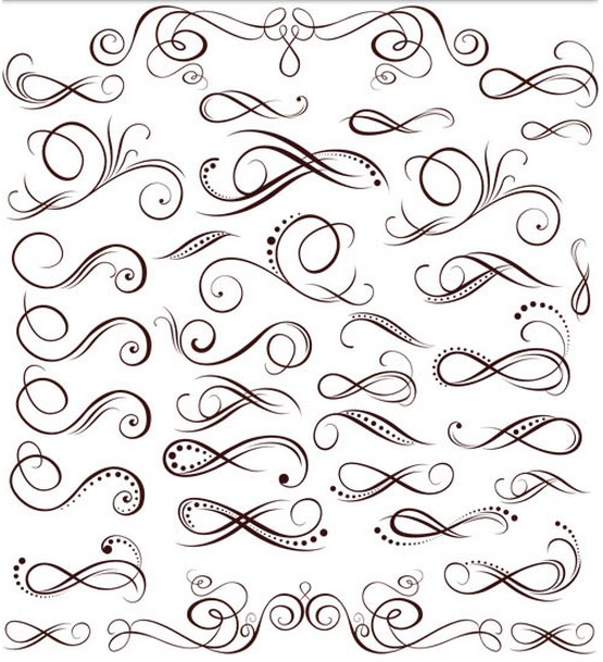 Free Decorative Vector Ornaments Free Decorative Vector Ornaments