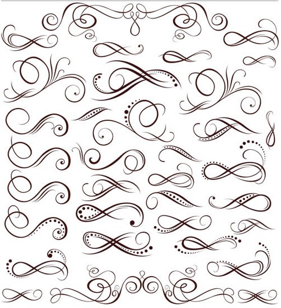 Free Decorative Vector Ornaments