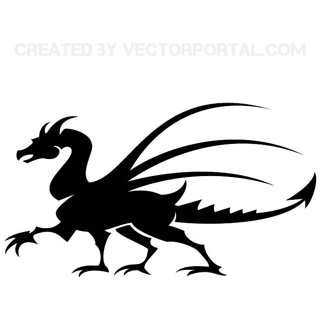 Free Dragon Vector Art