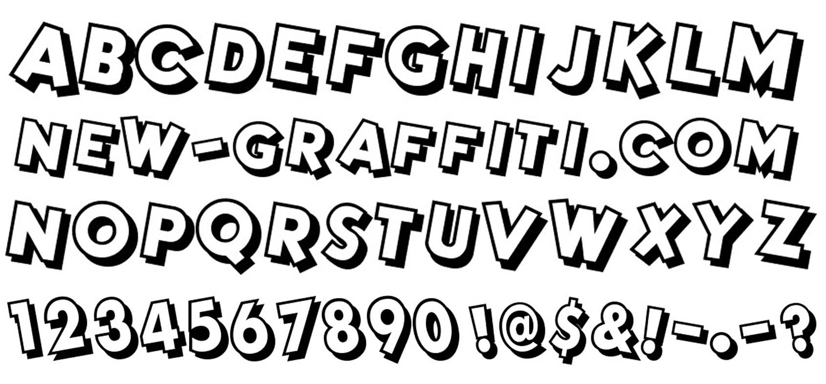 Free Graffiti Font Styles