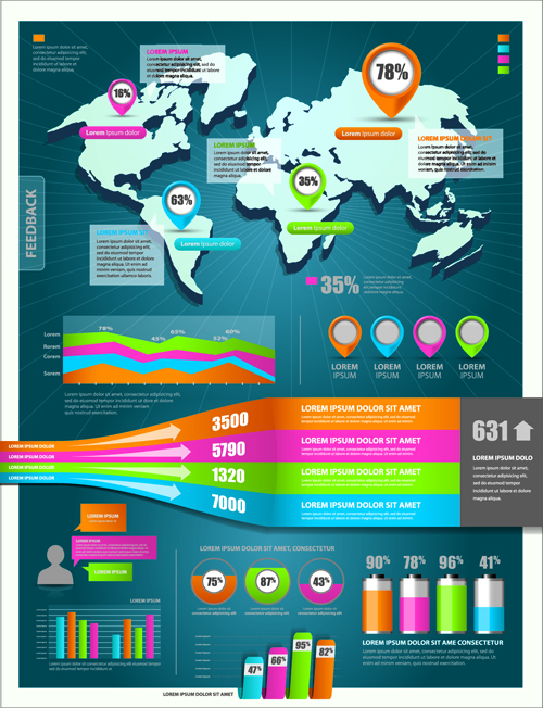 Free Infographic Vector Elements Free Infographic Vector Elements