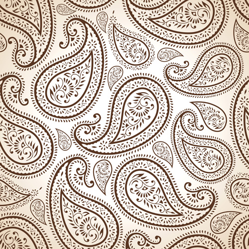 Free Paisley Vector Patterns