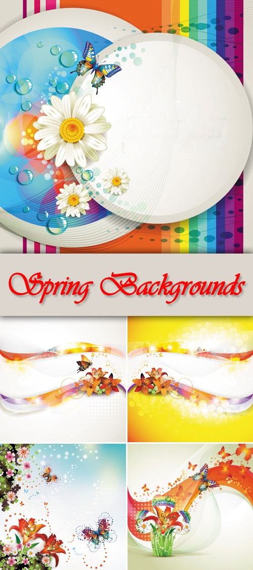 Free Psd Spring Background