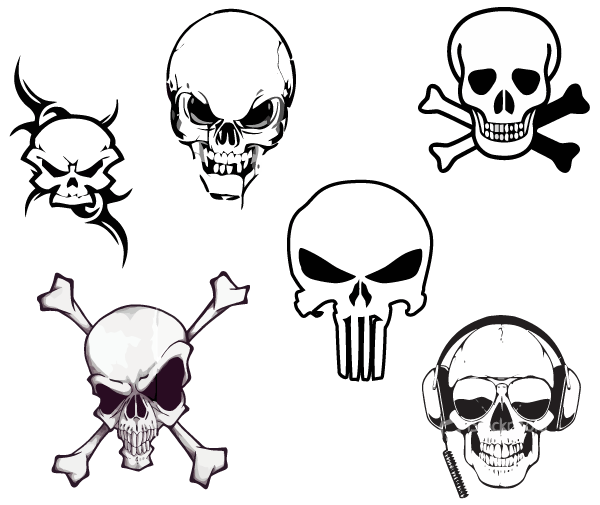 Free Skull Vector Art