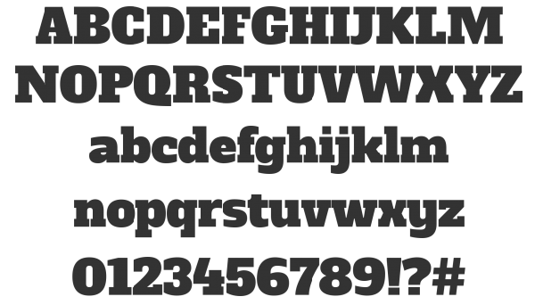 Free Slab Serif Fonts