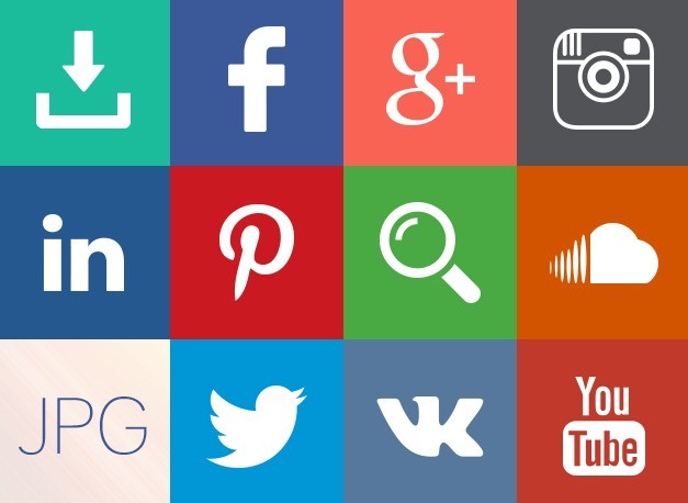 Free Social Media Icons GIF