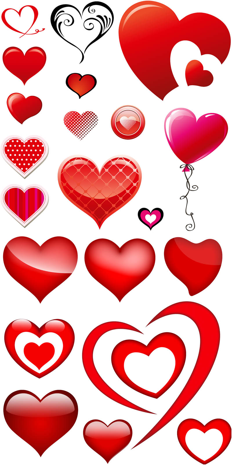 Free Vector Heart Shape