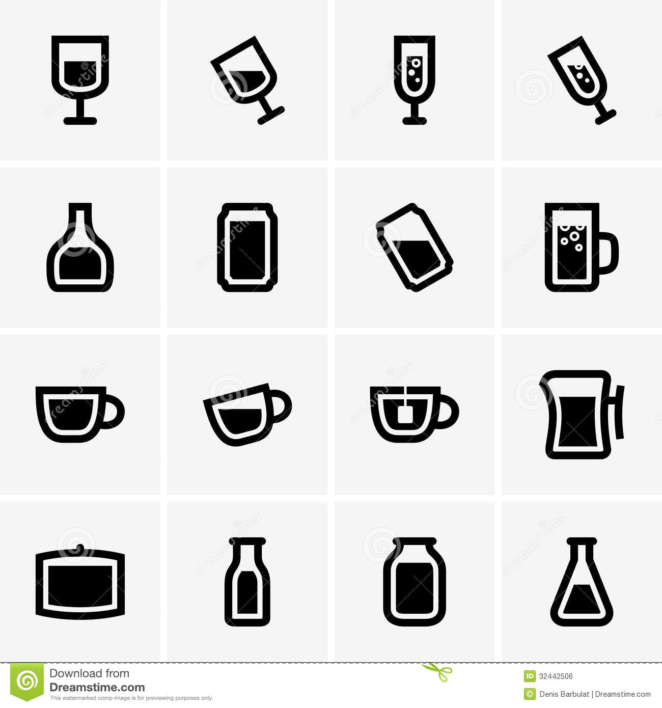 Free Vector Icons Drink Free Vector Icons Drink