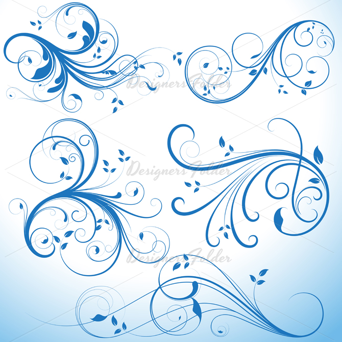 Free Vector Swirls