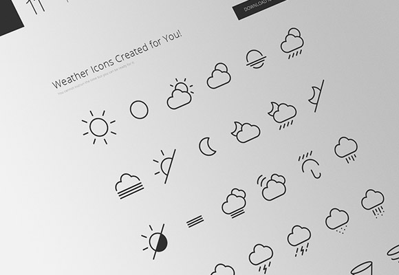 Free Vector Weather Icons