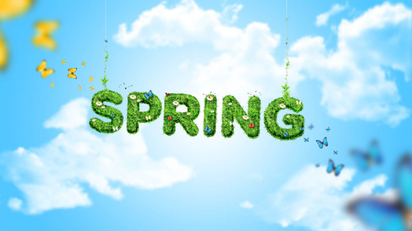Free Wallpaper Spring Design