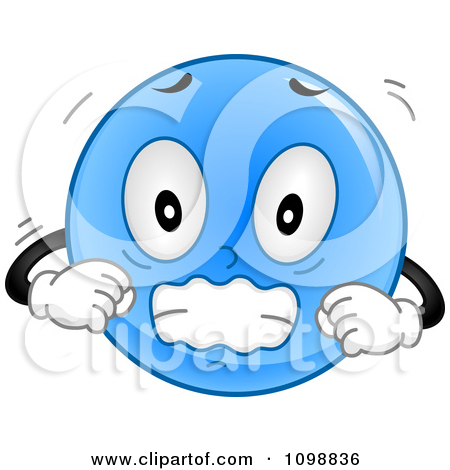 Freezing Cold Smiley Face Clip Art