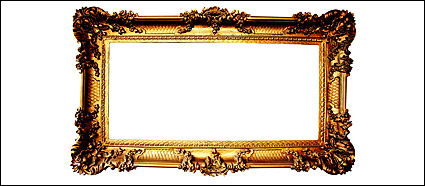 Gold Frame PSD Free Download