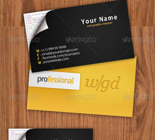 Graphic Design Business Card