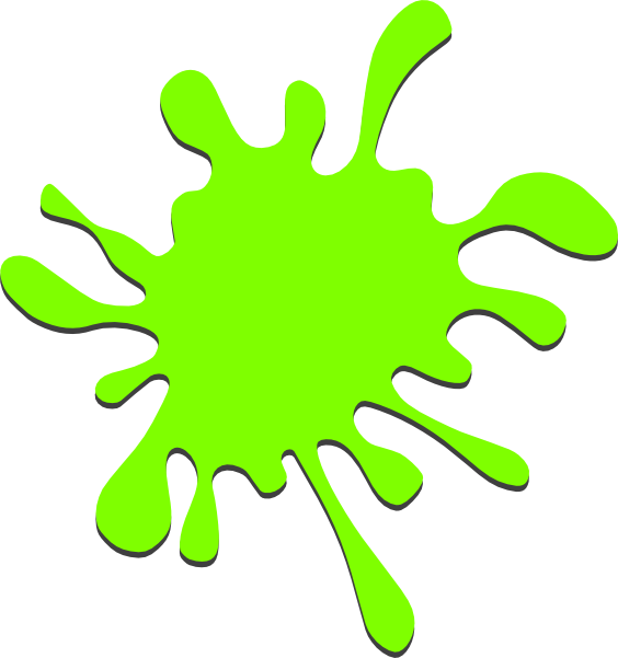 Green Paint Splatter Clip Art Green Paint Splatter Clip Art