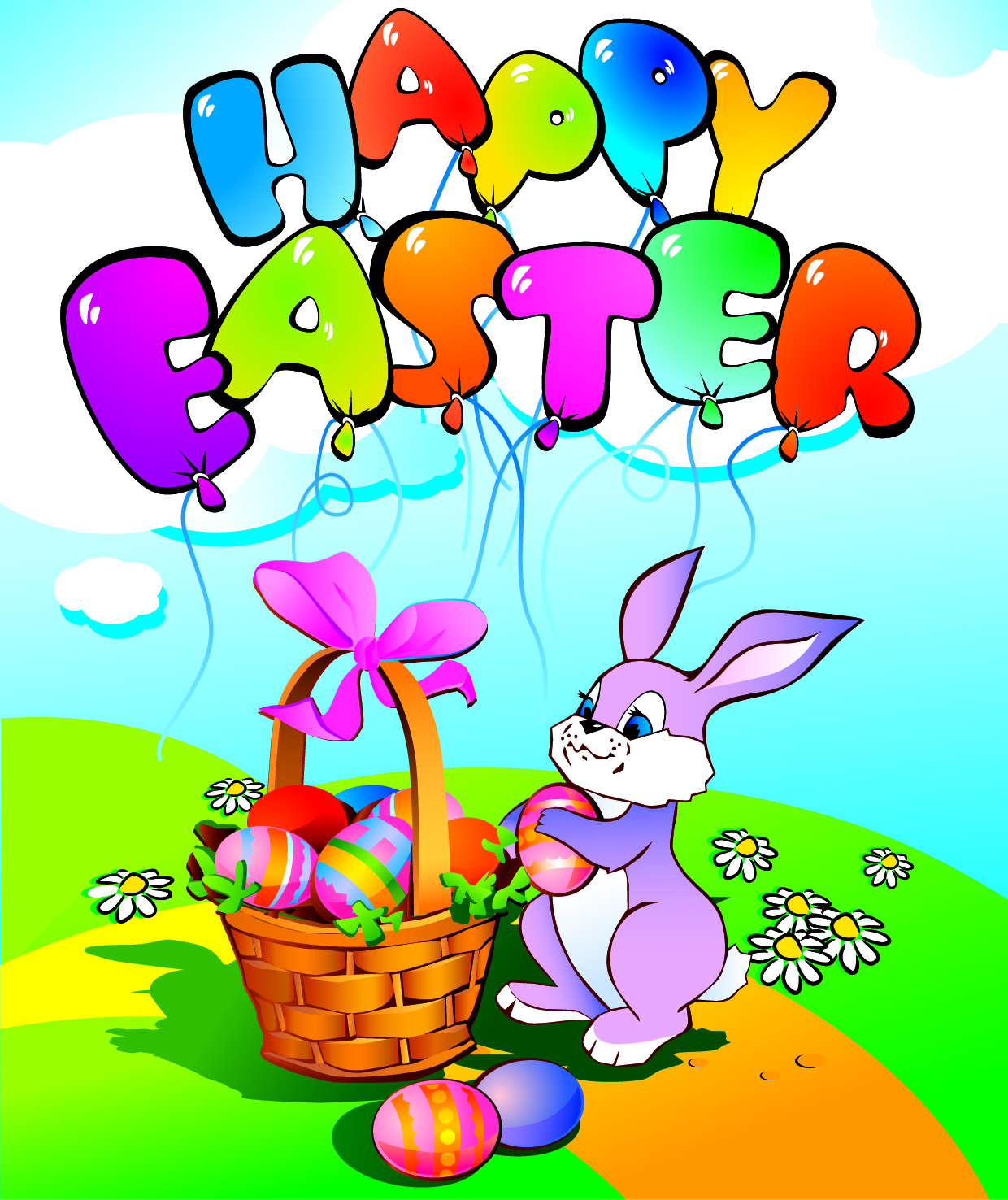 Happy Easter Cartoon