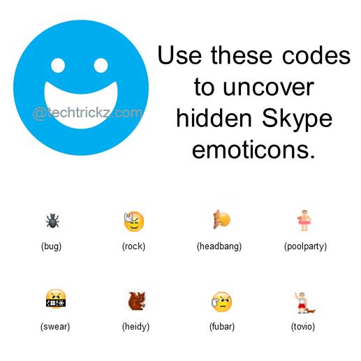 Hidden Skype Emoticons Hidden Skype Emoticons