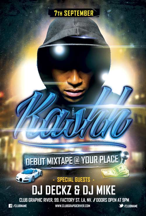 Hip Hop Flyer Templates Free