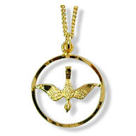 Holy Spirit Dove Pendant