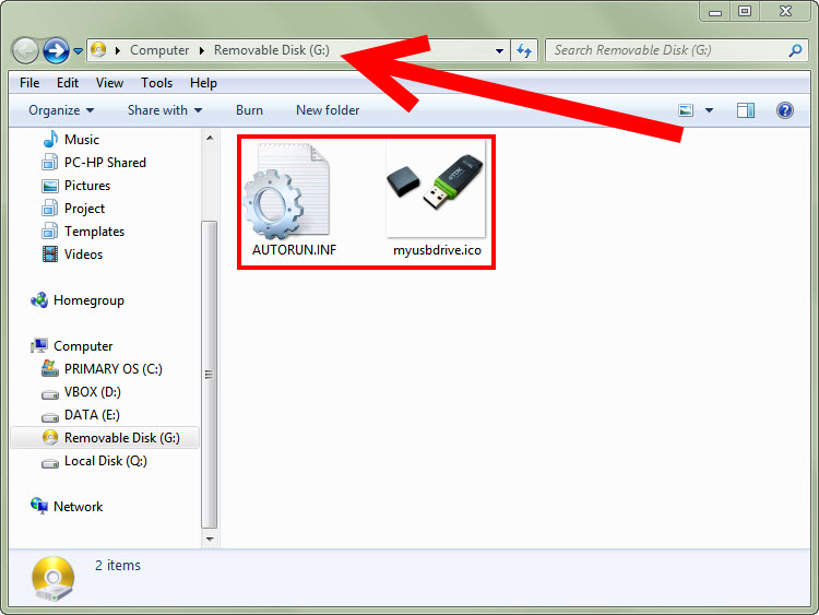 How to Change the Icon of a Flash Drive
