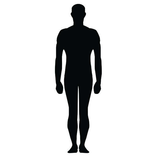 17 Human Standing Silhouette Vector Images