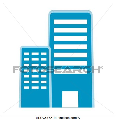 Icon Office Building Clip Art