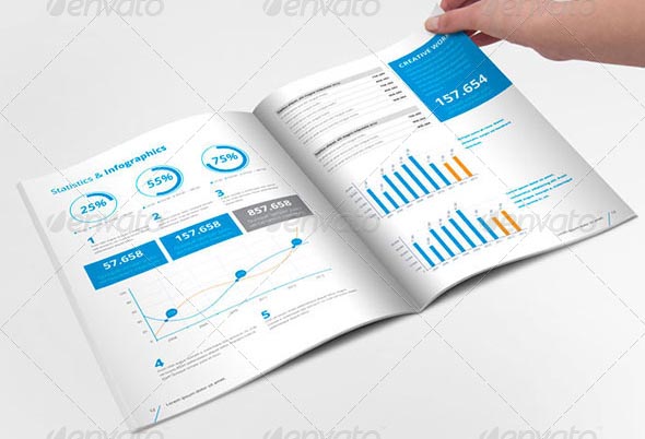 InDesign Annual Report Template