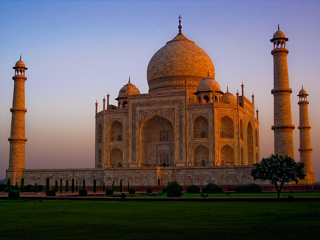 India Taj Mahal Landscape