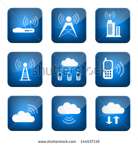 Information Technology Icons Symbols