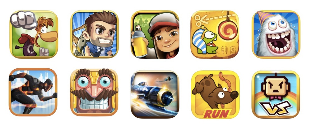 iPhone App Icon Games