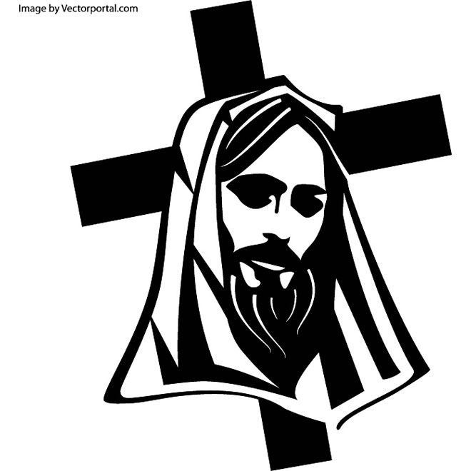 Jesus Christ Cross Vector