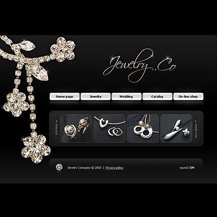 Jewelry Website Templates