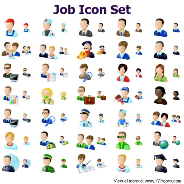 Job Icon Clip Art