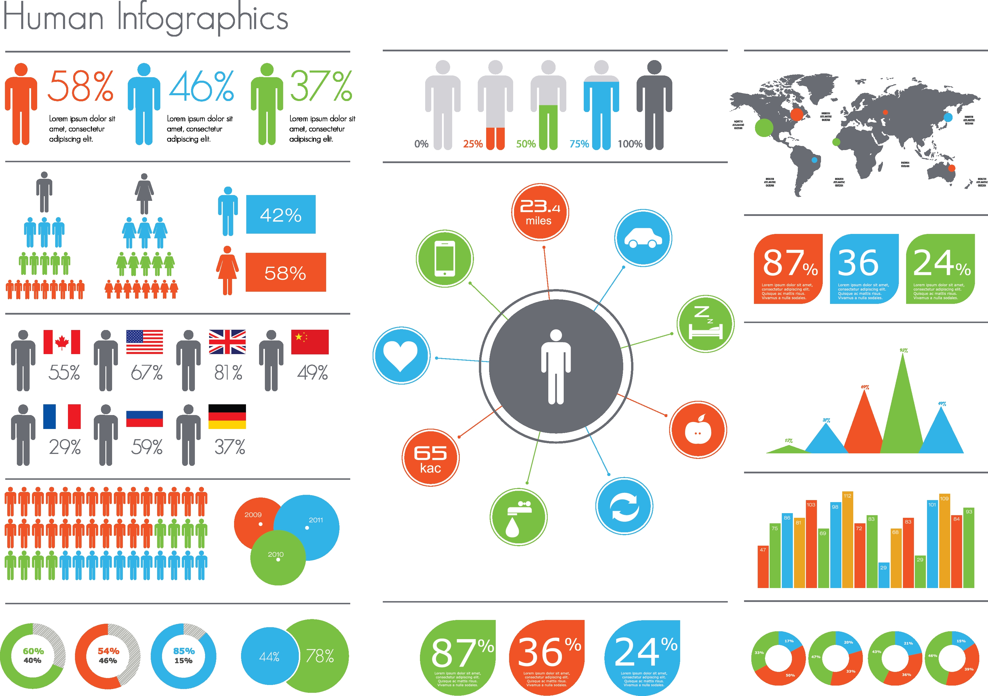 Learning Infographic Timeline