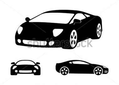 Luxury Car Silhouette Vector