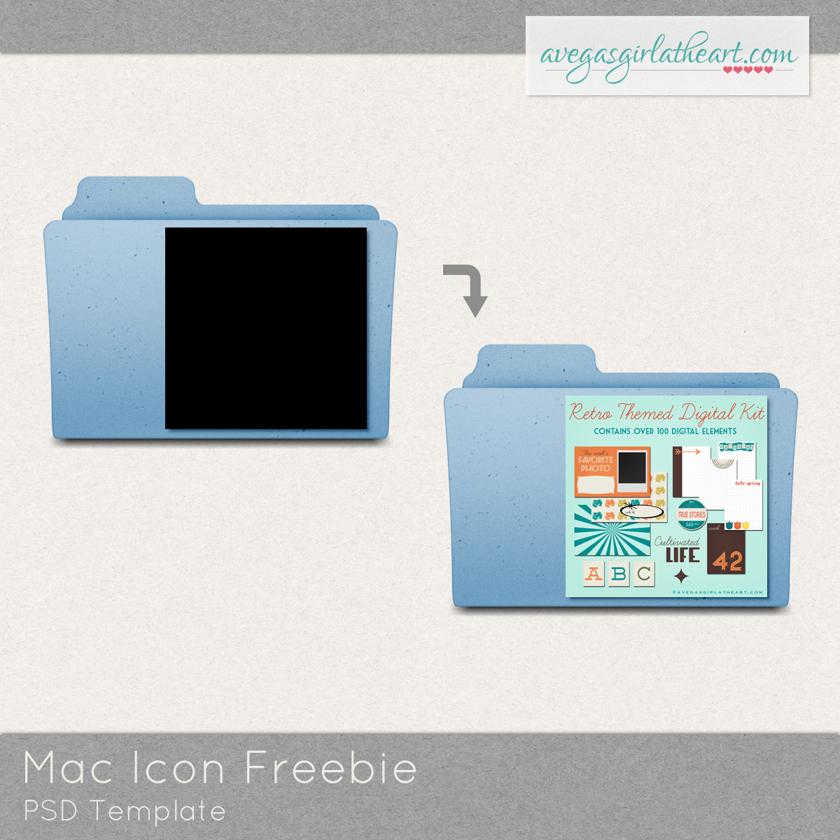 Mac Folder Icon Template