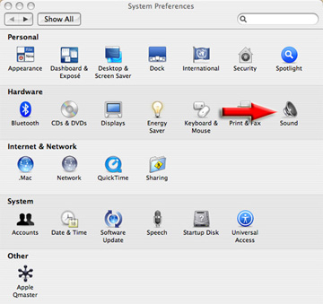 Mac OS System Preferences Icon