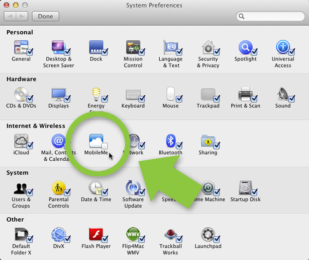 Mac System Preferences Icon