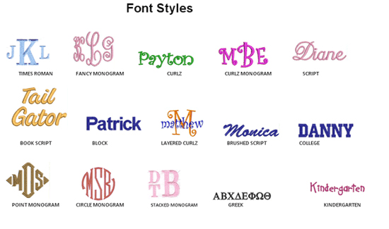 Masculine Monogram Fonts